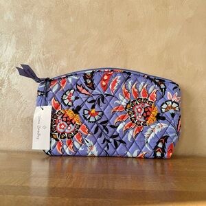 Vera Bradley Grand Travel Cosmetic Bag in Mural Garden